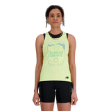 New Balance Women's NYRR Boroughs Printed Singlet Womens Apparel Shirts & Tops
