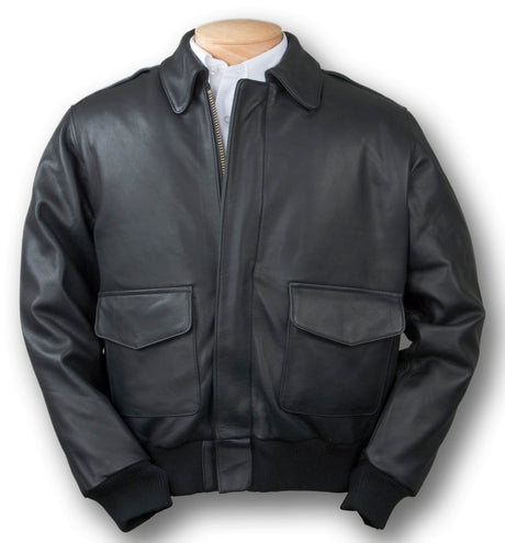 Burk's Bay Men's A-1 Bomber Brown Burk's Bay
