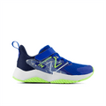 New Balance Youth Rave Run V2 Bungee Lace with Top Strap Shoe - YTRAVRB2 Wide Youth Footwear Training & Running
