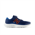 New Balance Youth 520 V8 Bungee Lace Running Shoe - PA520RR8 Wide Youth Footwear Training & Running