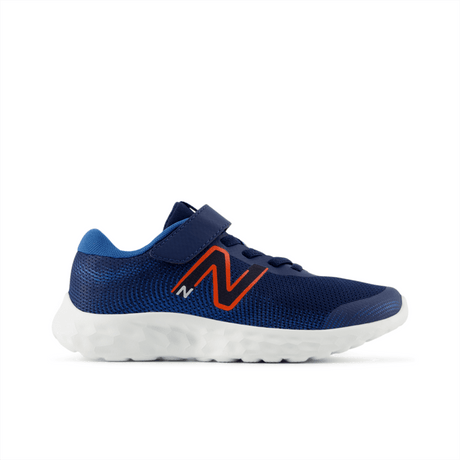 New Balance Youth 520 V8 Bungee Lace Running Shoe - PA520RR8 Wide Youth Footwear Training & Running