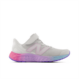 New Balance Youth Girls Fresh Foam Arishi V4 Bungee Lace with Top Strap Shoe - PAARIGR4 X-Wide Youth Footwear Training & Running