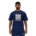 New Balance Men's Hoops Graphic Tee Mens Apparel Shirts & Tops