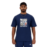 New Balance Men's Hoops Graphic Tee Mens Apparel Shirts & Tops