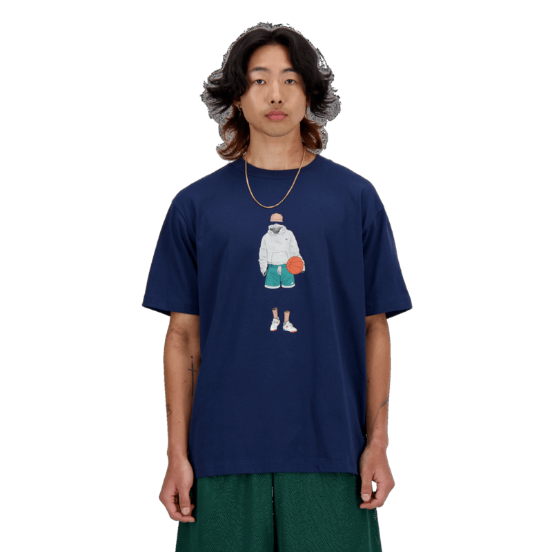 New Balance Men's Athletics Basketball T-Shirt Mens Apparel Shirts & Tops