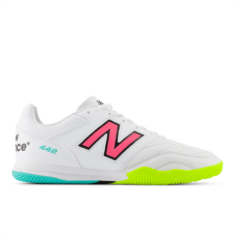 New Balance Men's 442 PRO IN V2 Soccer Cleat - MS41IWH2 Wide Soccer Footwear Adult