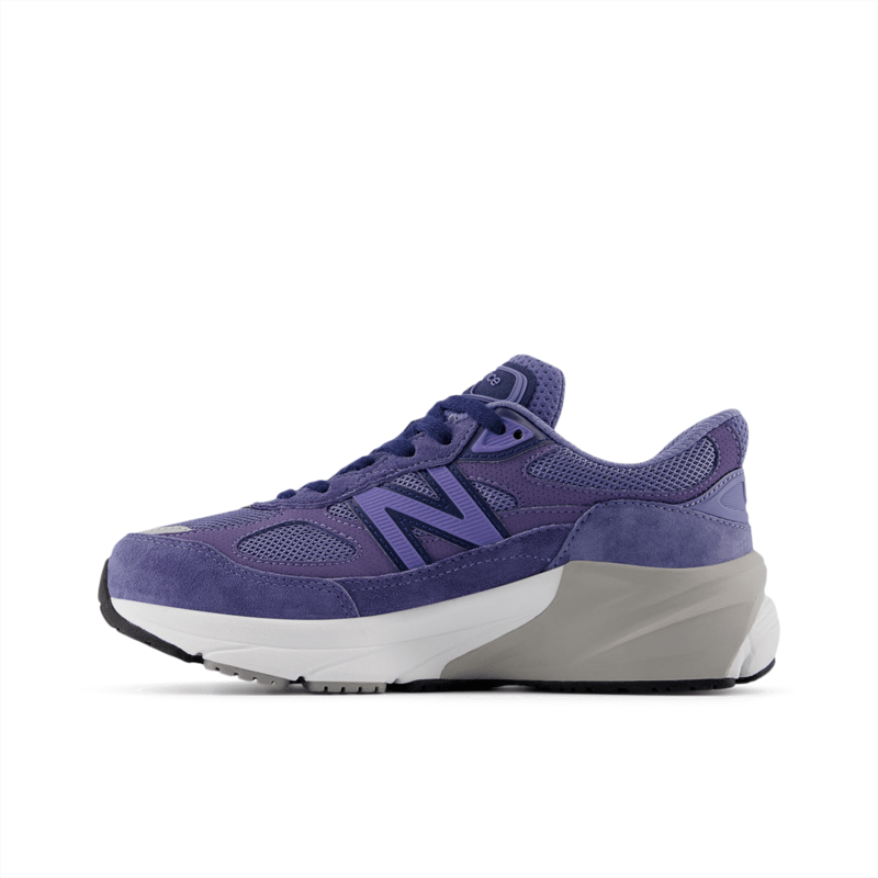 New Balance Youth 990v6 Running Shoe - GC990PP6 Wide Youth Footwear Training & Running