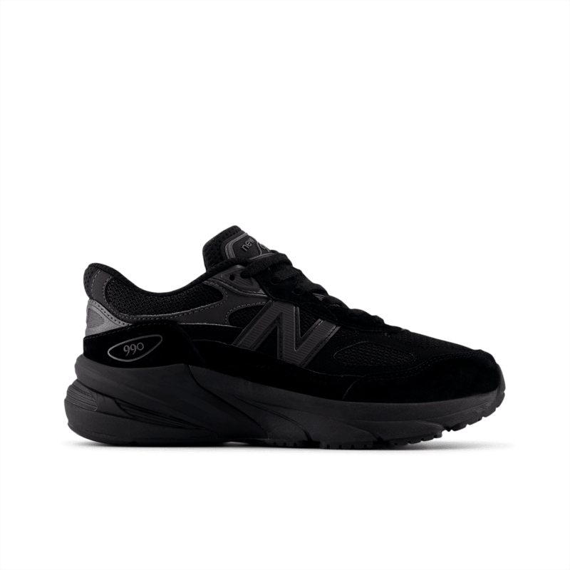 New Balance Youth 990v6 Running Shoe - GC990BB6 X-Wide Youth Footwear Training & Running