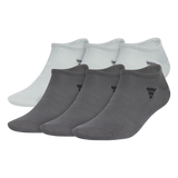 adidas Men's Superlite 3.0 6-Pack No Show Sock Unisex Accessories Socks