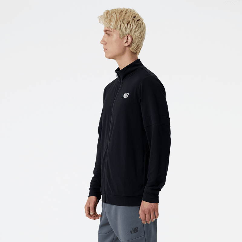New Balance Men's Tech Training Knit Track Jacket Mens Apparel Jackets & Vests