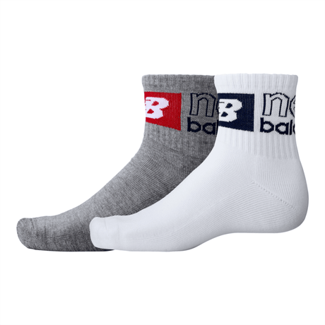 New Balance Sports Essentials Ankle Socks 2 Pack Unisex Accessories Socks