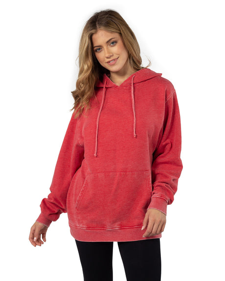 Chicka-d Ladies' Burnout Everybody Hooded Sweatshirt chicka-d