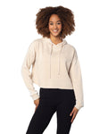 Chicka-d Ladies' Burnout Campus Hooded Sweatshirt chicka-d