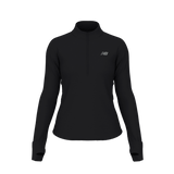 New Balance Women's Athletics Heat Grid Half Zip Womens Apparel Sweatshirts & Fleece