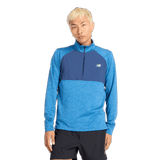 New Balance Men's Athletics Heat Grid 1/2 Zip Mens Apparel Sweatshirts & Fleece