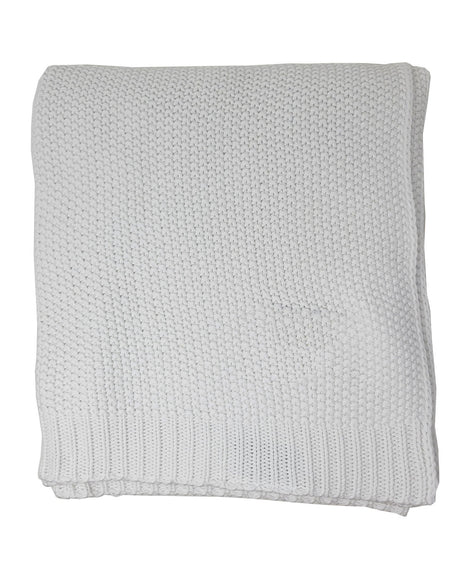 Palmetto Blanket Company Aliehs Crochet Knit Throw Palmetto Blanket Company