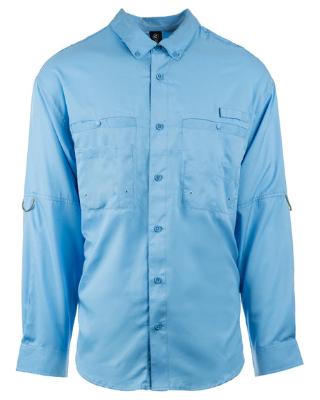 Burnside Men's Functional Long-Sleeve Fishing Shirt Burnside
