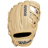 Wilson A2000 Classic Series Blonde 1786 11.5" Infield Baseball Glove Baseball Gloves & Mitts All