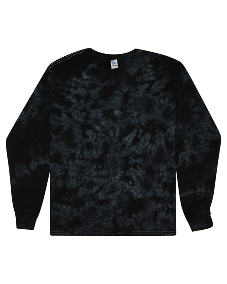 Tie-Dye Unisex Crystal Wash Long-Sleeve T-Shirt Tie-Dye