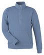 J America Unisex Pigment Dyed Fleece Quarter-Zip J America