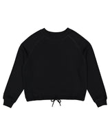 LAT Ladies' Boxy Cropped Fleece Sweatshirt LAT