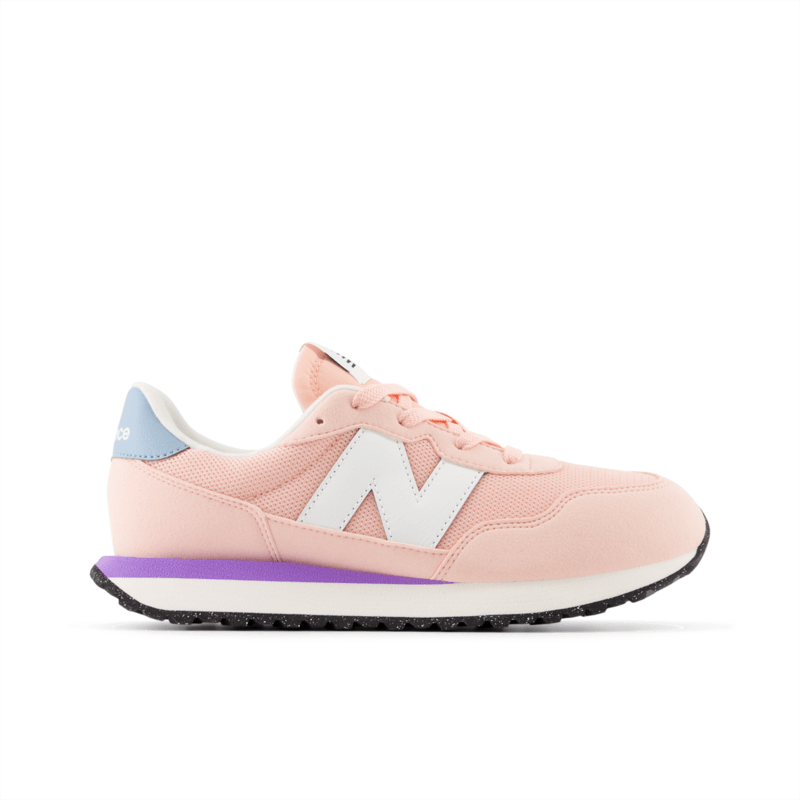 New Balance Youth Girls 237 Running Shoe - GS237VPB Wide New Balance