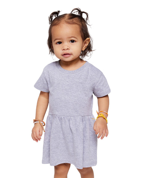 Rabbit Skins Infant Fine Jersey Dress Rabbit Skins
