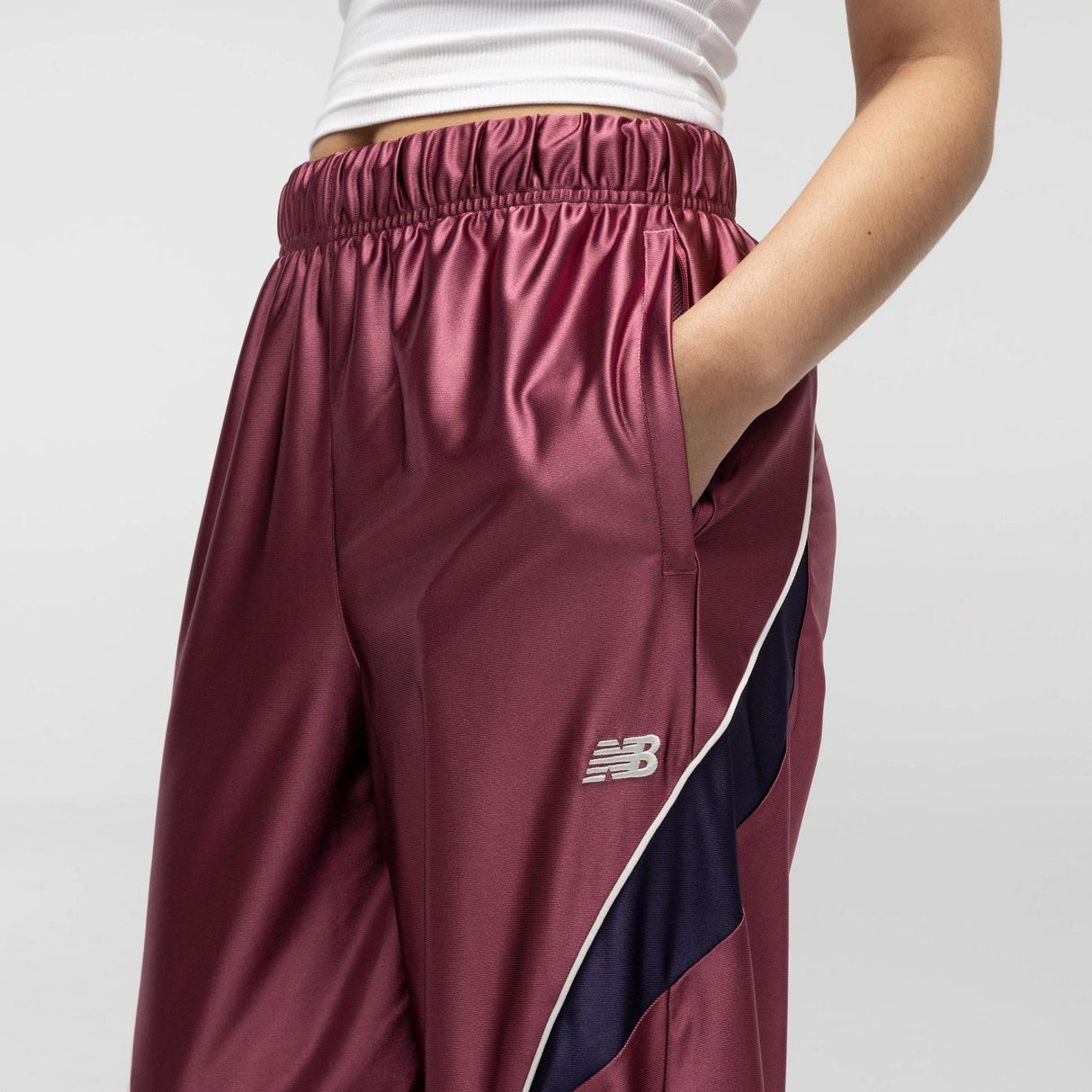 New Balance Women's Basketball Barrel Leg Track Pants-4