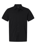 AllPro Men's Pro-Flex Sorona Button Down Short Sleeve Shirt-1