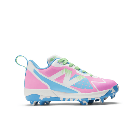 New Balance Youth Girls Romero Duo Rubber Molded Softball Cleat - SJROMMC2 Softball Footwear All