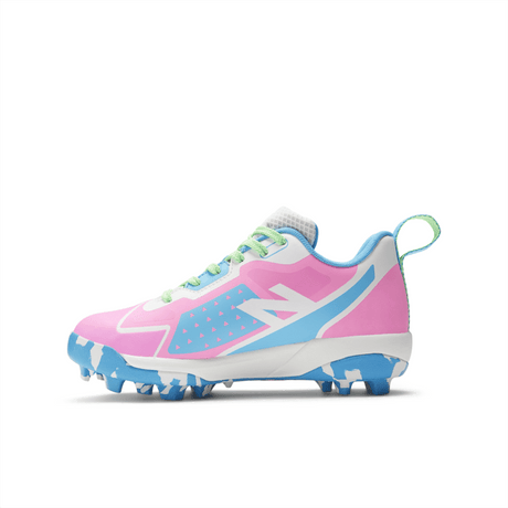 New Balance Youth Girls Romero Duo Rubber Molded Softball Cleat - SJROMMC2 Softball Footwear All