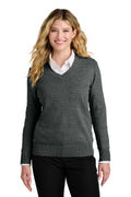 Port Authority Women's Easy Care V-Neck Sweater Womens Apparel Shirts & Tops