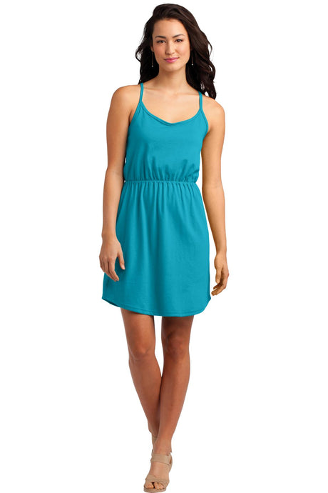 District Juniors Strappy Dress Youth Apparel Dresses
