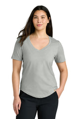 tentree Women's TreeBlend V-Neck T-Shirt TTCW5646 Womens Apparel Shirts & Tops