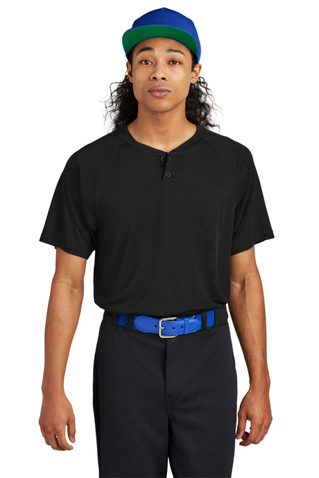Sport-Tek PosiCharge Competitor 2-Button Henley ST359 Mens Apparel Activewear