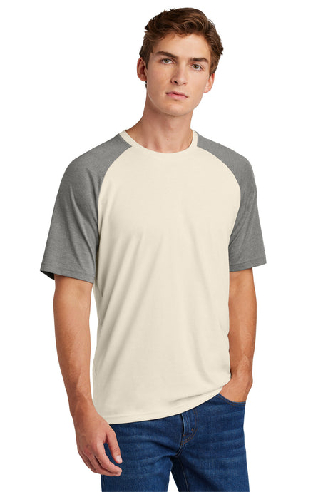 Sport-Tek Halftime Raglan Tee ST6040 Mens Apparel Shirts & Tops