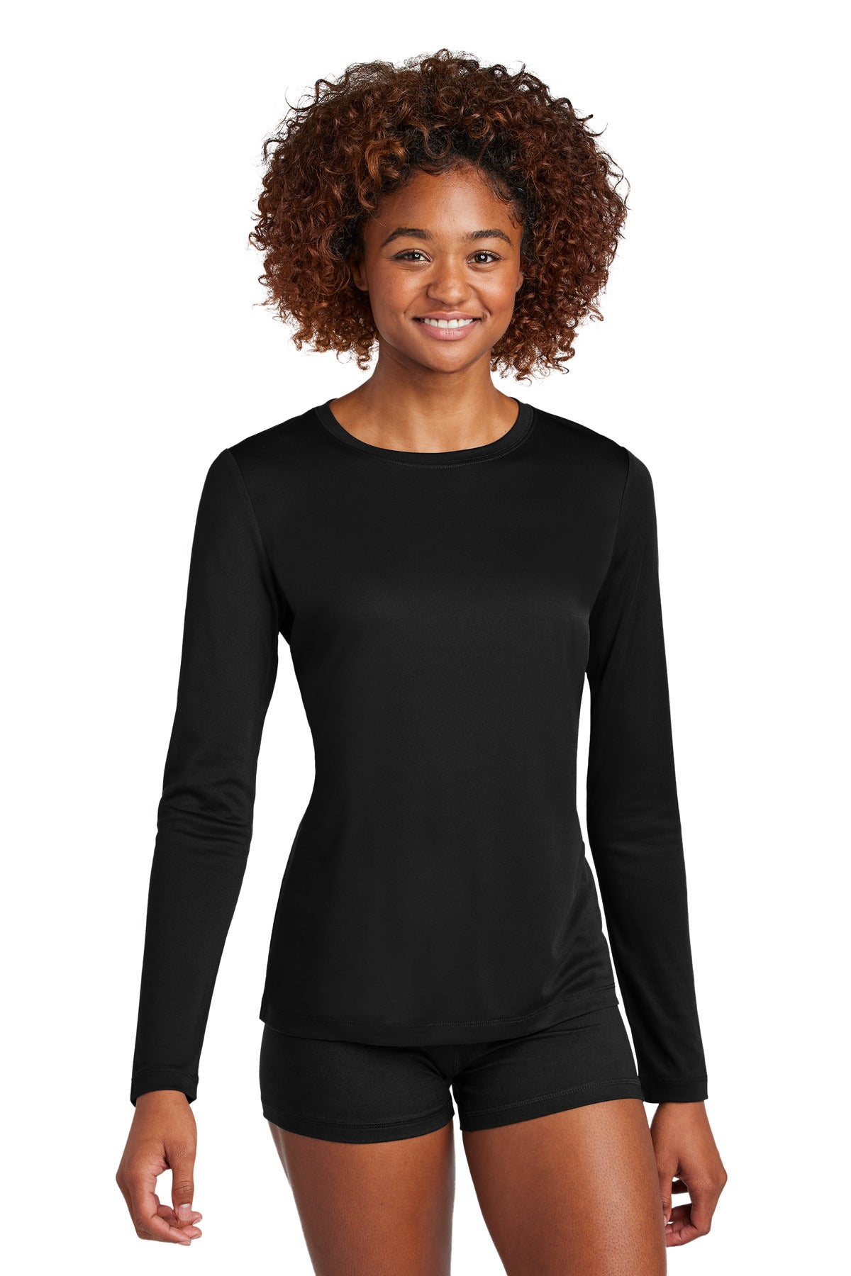 Sport-Tek Women's Posi-UV Pro Long Sleeve LST420LS Womens Apparel Shirts & Tops