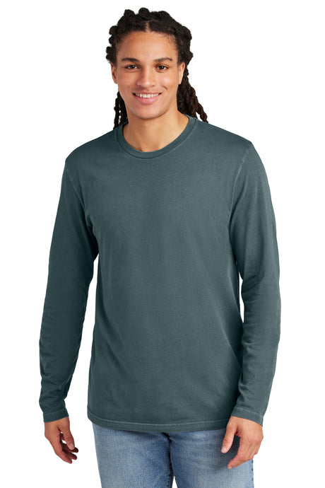 District Wash Long Sleeve Tee DT2103 Mens Apparel Shirts & Tops