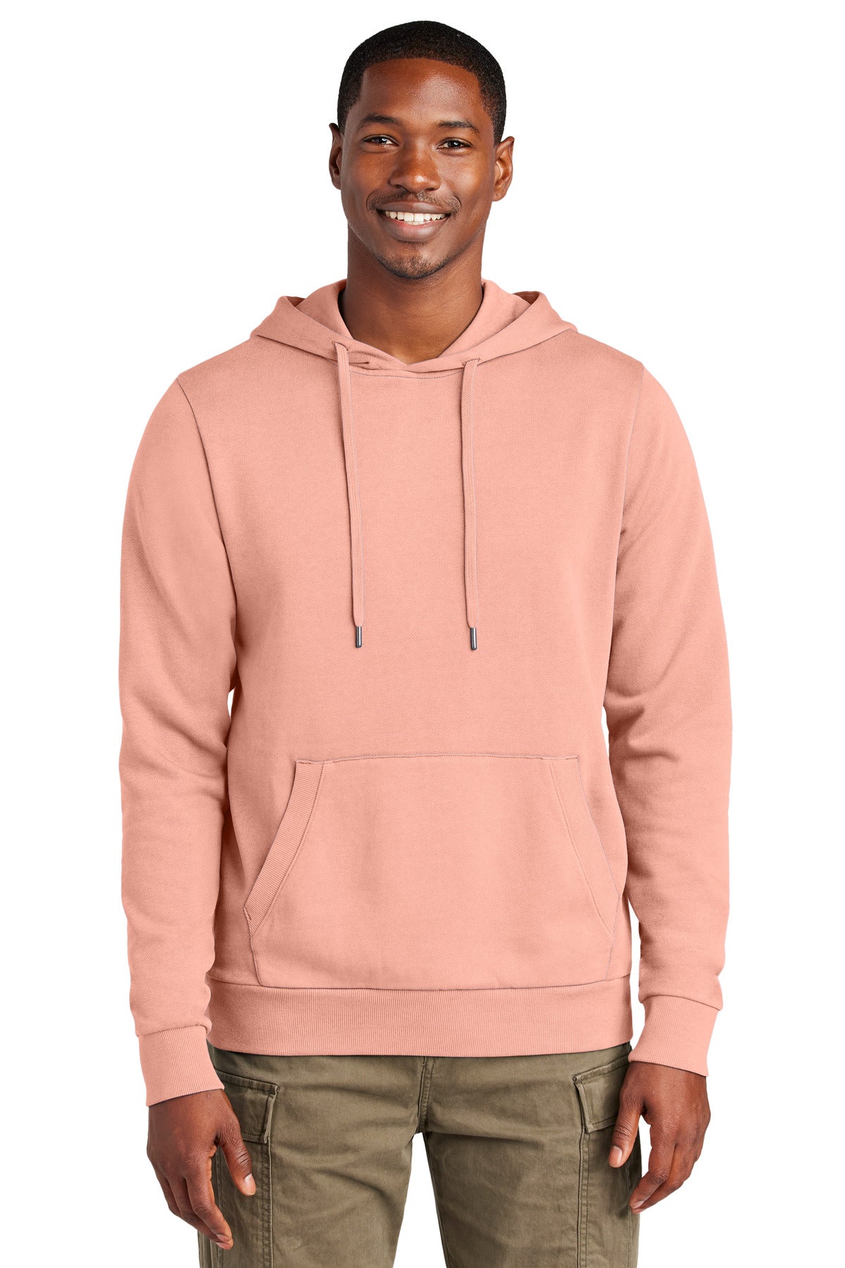 District Wash Fleece Hoodie DT2200 Mens Apparel Shirts & Tops