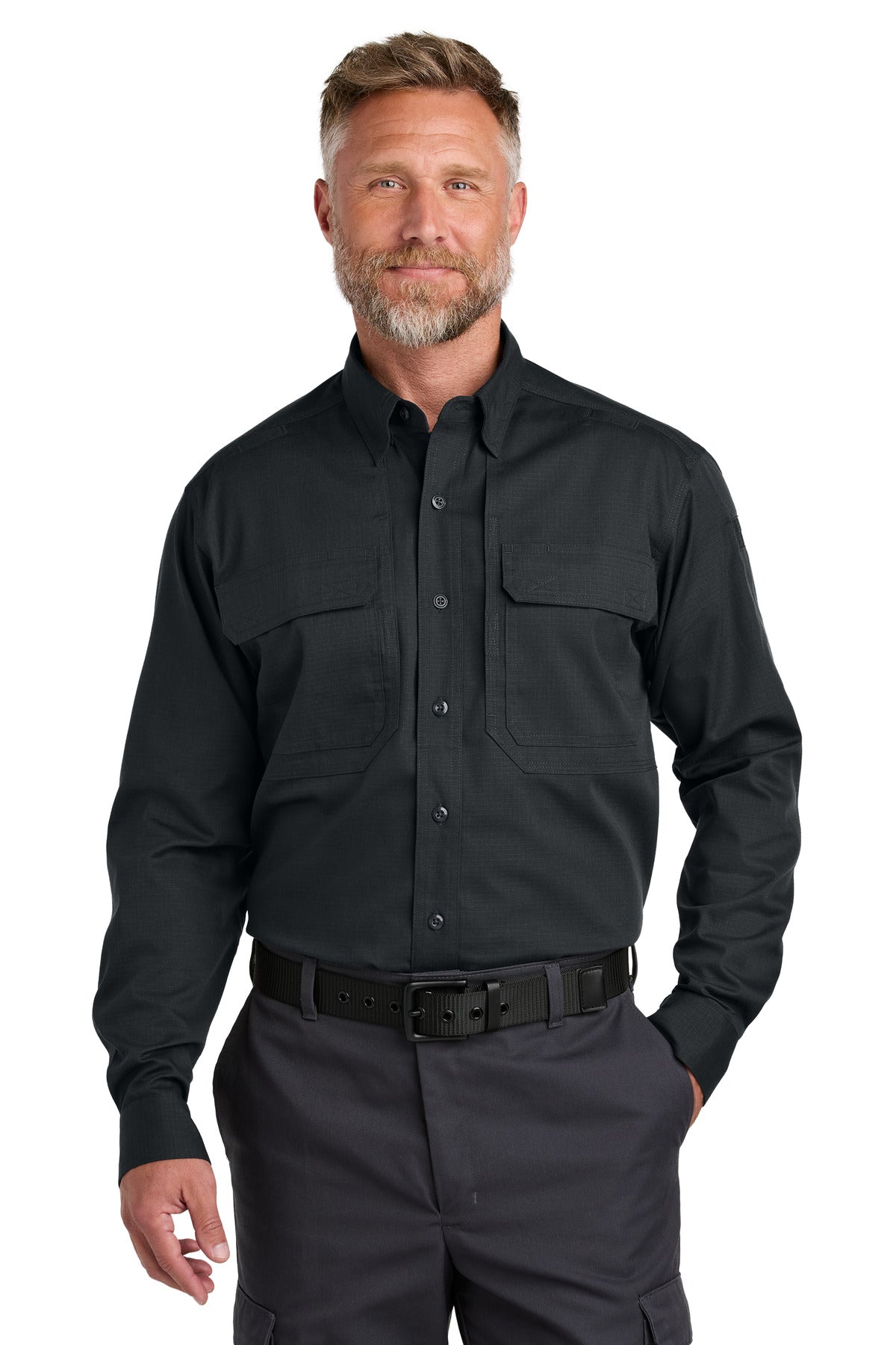 CornerStone Long Sleeve Select Tactical Shirt CSW176 Mens Apparel Workwear