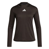 adidas Women's D4T Long Sleeve Hoodie Womens Apparel Sweatshirts & Fleece
