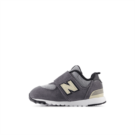 New Balance Infant & Toddler Boys 574 NEW-B Hook & Loop Shoe - NW574LGG Youth Footwear Infant & Toddler