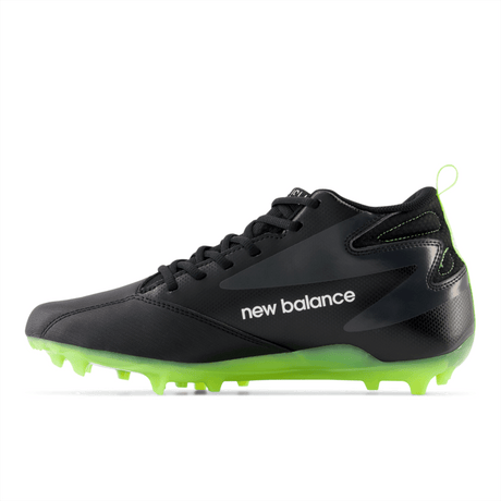 New Balance Men's Rush V4 Mid Lacrosse Cleat - RUSHMBK4 Lacrosse Footwear Adult
