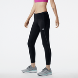 New Balance Women's Impact Run Crop Leggings Womens Apparel Pants & Sweatpants