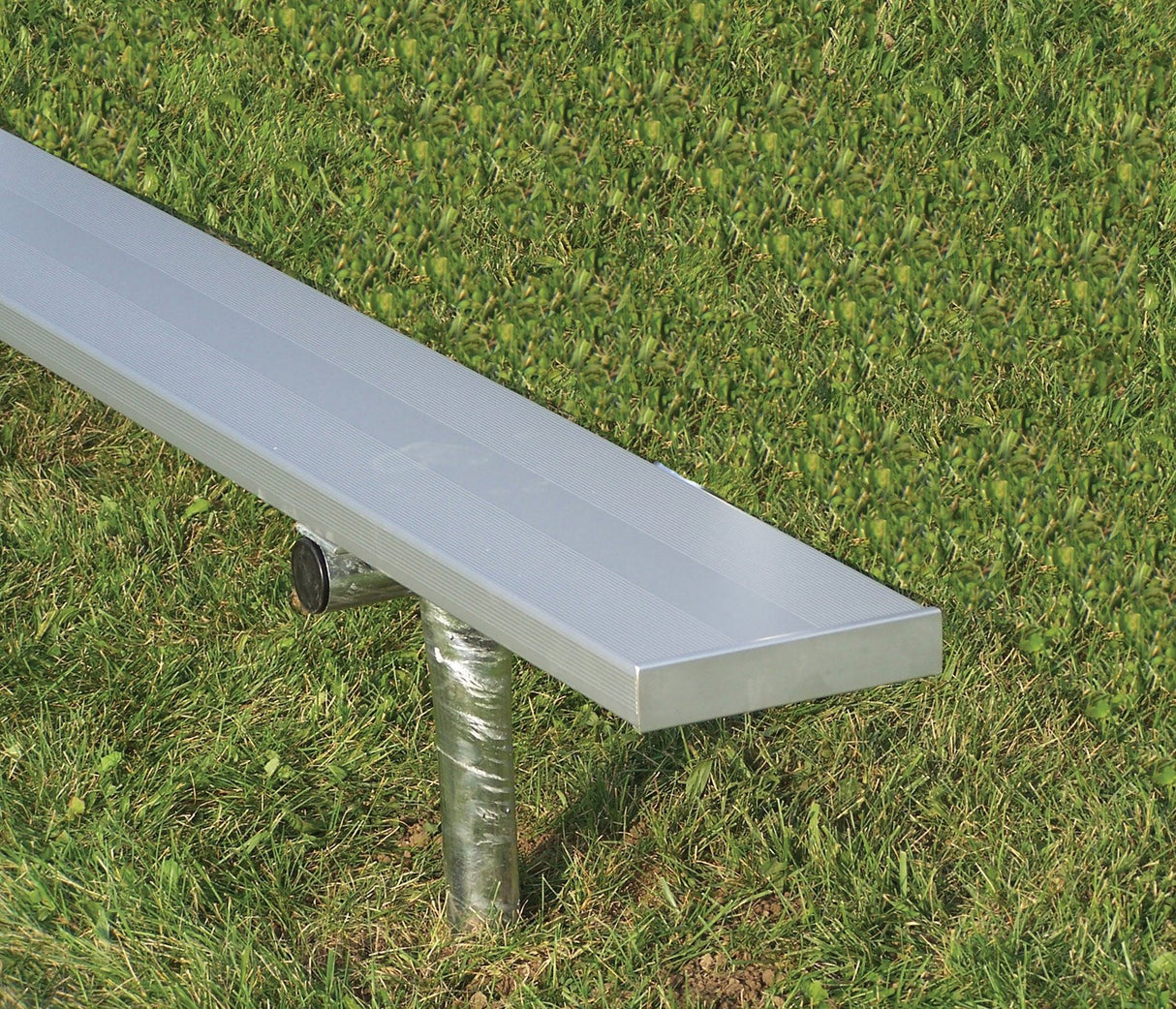 Trigon Sports 8' In-Ground Team Bench Sports Field Equipment All