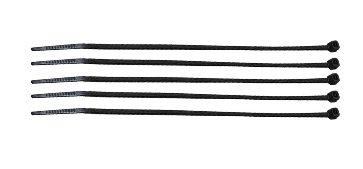 Trigon Sports Fence Crown Tie Wraps - 19" Black - 100/pack Sports Field Equipment All