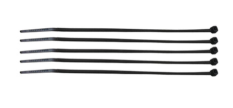 Trigon Sports Fence Crown Tie Wraps - 19" Black - 100/pack Sports Field Equipment All