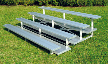 Trigon Sports 4 Row 27' Preferred Low Rise Bleachers Sports Field Equipment All