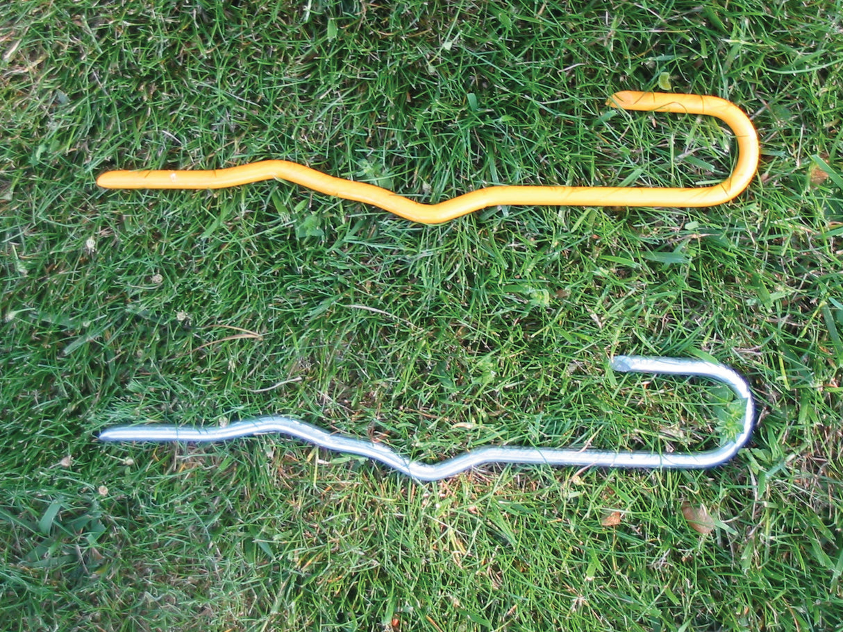 Trigon Sports Anchor Stakes - 9" Heavy Duty Set of 12 Sports Field Equipment All