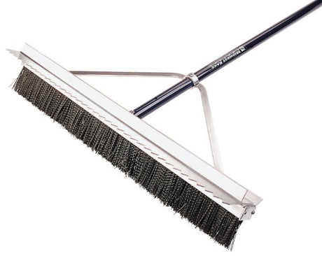 Trigon Sports 28" Double Play Scarifier Broom - 2 Rows Sports Field Equipment All